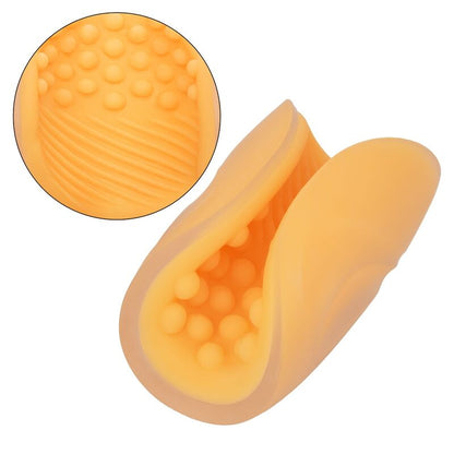 Masturbador Beaded Grip Naranja