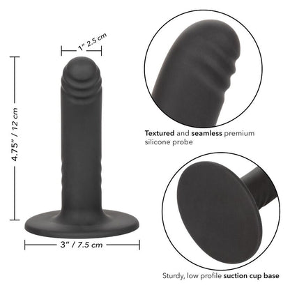 Dildo Boundless Curvo con Ventosa para Arnés - 12 cm