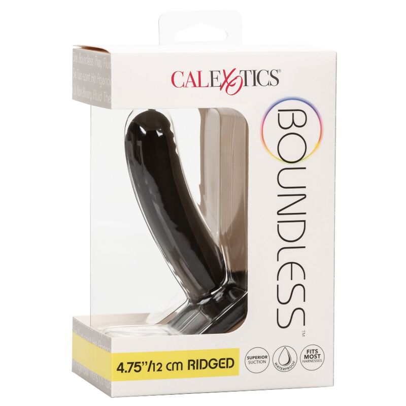 Dildo Boundless Curvo con Ventosa para Arnés - 12 cm