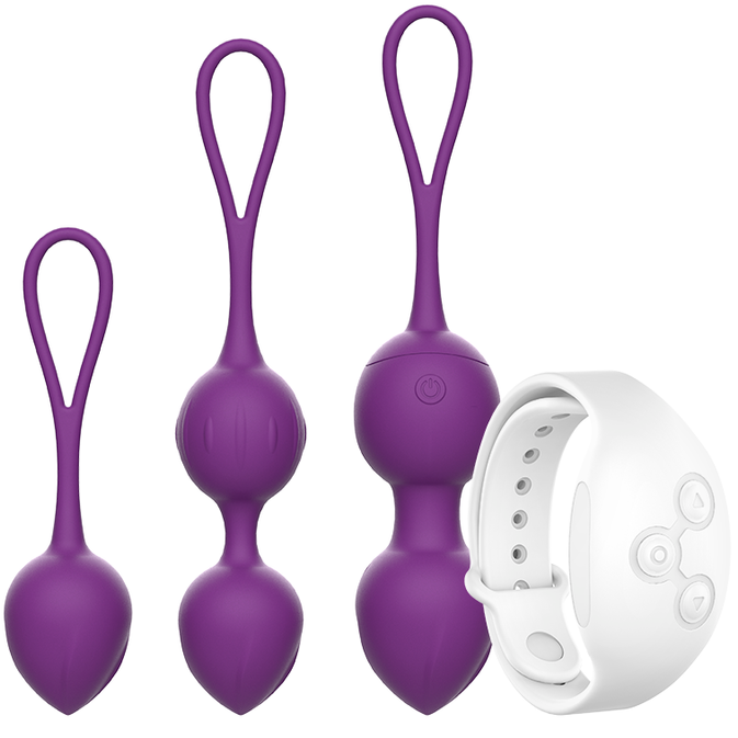 REWOLUTION - REWOBEADS BOLAS VIBRATORIAS CON CONTROL REMOTO Y TECNOLOGÍA WATCHME