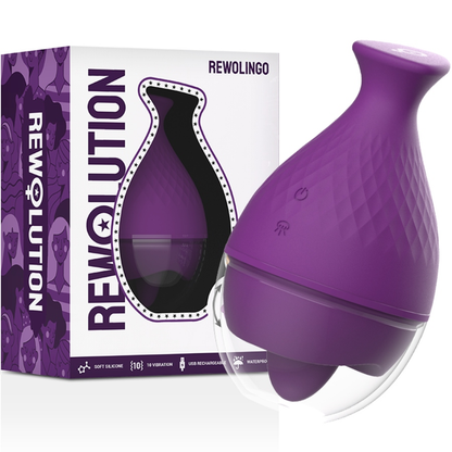 REWOLUTION - VIBRADOR REWOLINGO CON LENGUA