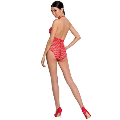 PASIÓN - BODYSTOCK MUJER BS087 ROJO TALLA ÚNICA