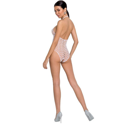 PASIÓN - BODYSTOCK MUJER BS087 BLANCO TALLA ÚNICA
