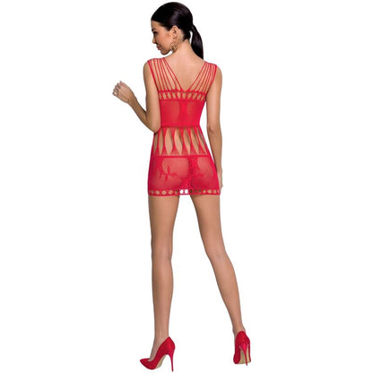 PASIÓN - BODYSTOCK MUJER BS090 ROJO TALLA ÚNICA