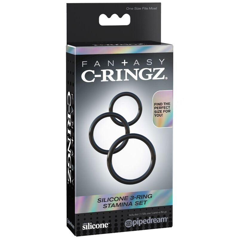Anillo Peneano Juego de Resistencia de 3 Anillos de Silicona