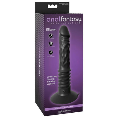 Vibrador Anal ANAL FANTASY ELITE COLLECTION com 11 modos de vibração e ventosa.