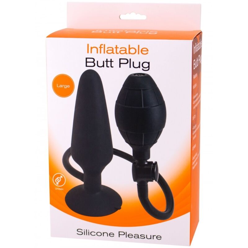 SIETE CREACIONES - PLUG ANAL INFLABLE TAMAÑO G