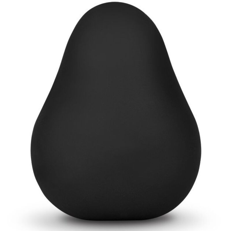 G-VIBE - Masturbador reutilizable texturizado, huevo negro