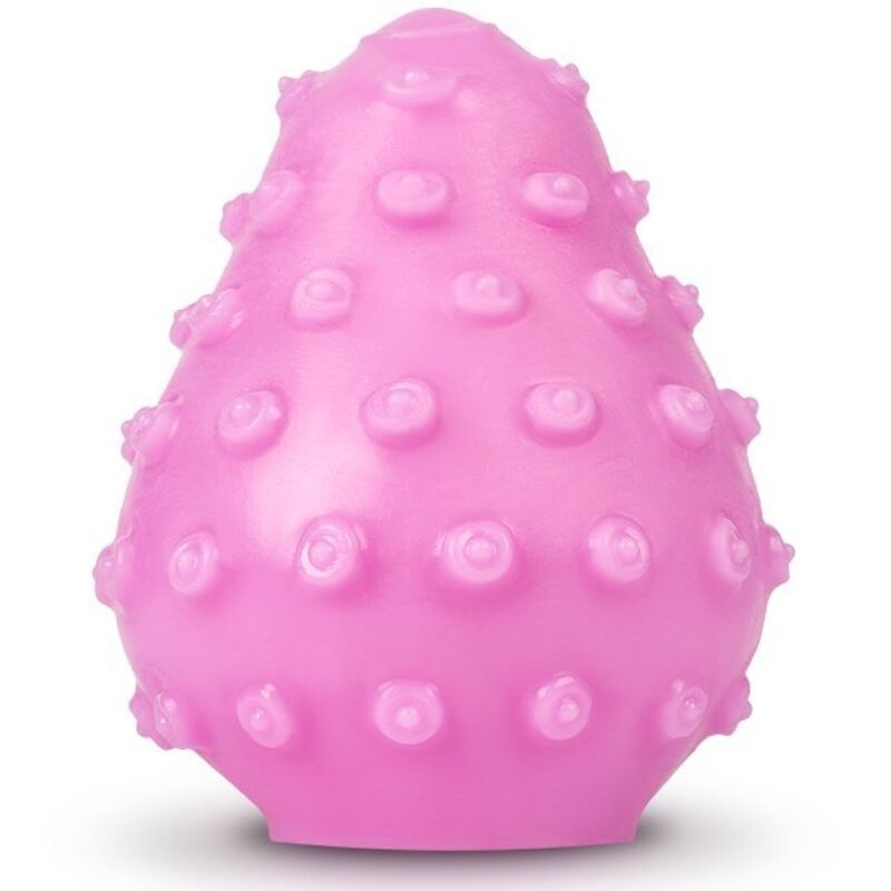 G-VIBE - HUEVO MASTURBADOR TEXTURIZADO REUTILIZABLE ROSA