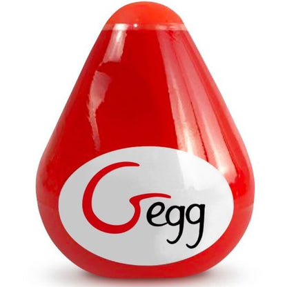 G-VIBE - Masturbador reutilizable texturizado rojo huevo