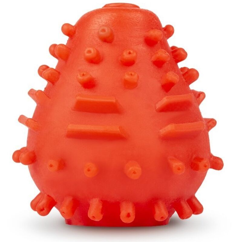 G-VIBE - Masturbador reutilizable texturizado rojo huevo