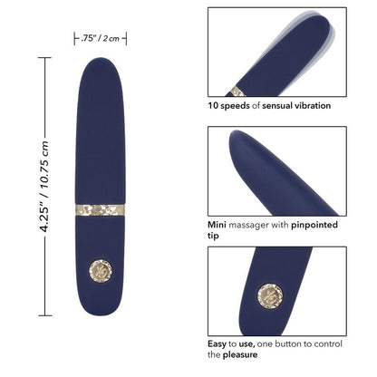 Mini Masajeador Vibrador Chic Daisy con 10 Modos