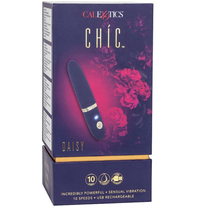 Mini Masajeador Vibrador Chic Daisy con 10 Modos