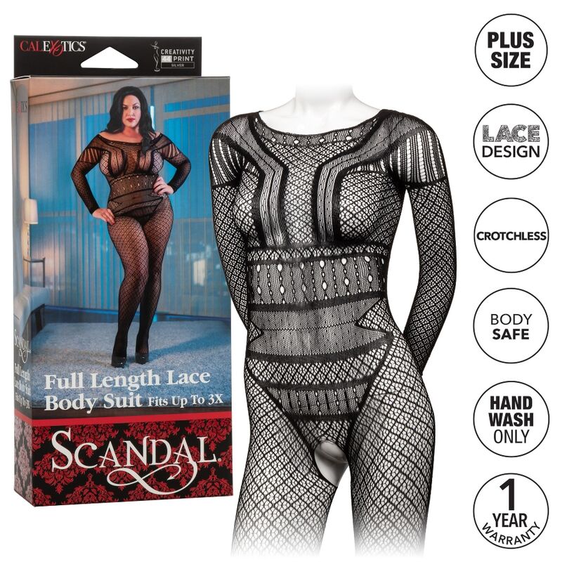 Body de Encaje Tallas Grandes Sexy