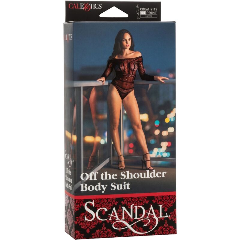 Body Lencería Scandal Sin Hombros Talla Única