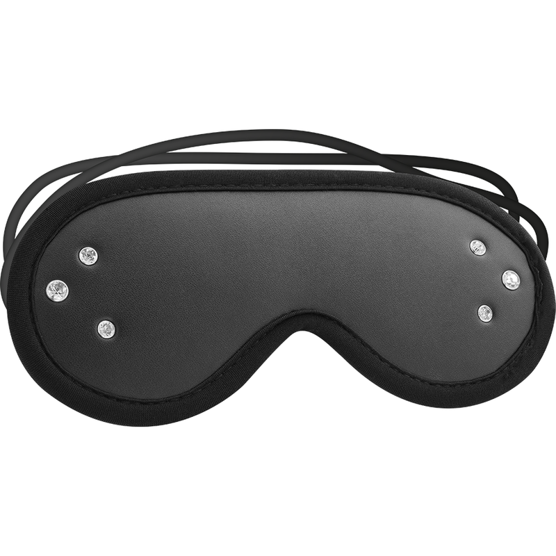 Máscara COQUETTE CHIC DESIRE FANTASY de couro vegano com forro de neoprene, ideal para BDSM.