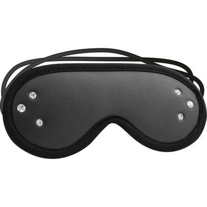 Máscara COQUETTE CHIC DESIRE FANTASY de couro vegano com forro de neoprene, ideal para BDSM.
