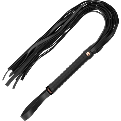 Chicote COQUETTE CHIC DESIRE FANTASY de couro vegano para BDSM e jogos eróticos
