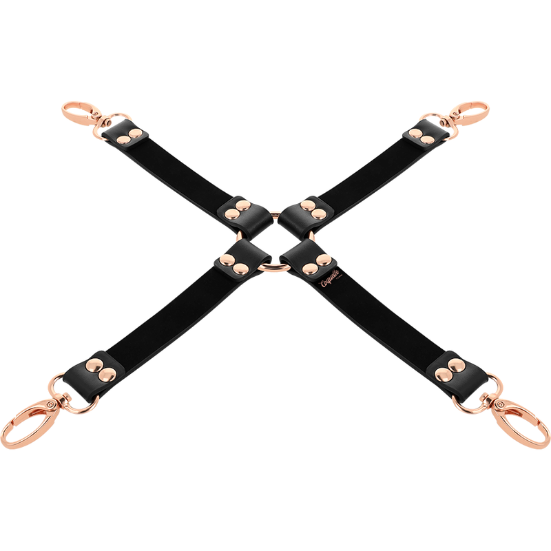 Coquette Chic Desire - Corbata de fantasía de cuero vegano