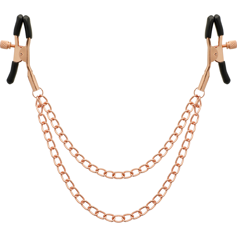 COQUETTE CHIC DESIRE Pinças de Mamilos de Metal com Corrente