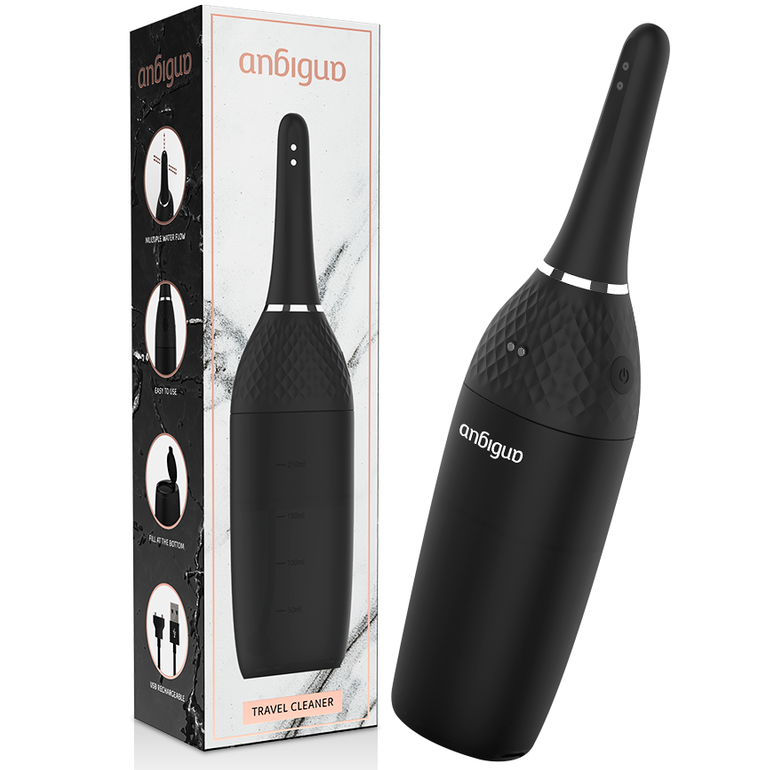 Anbiguo Limpador Anal Automático Avançado 5 Intensidades para higiene íntima.