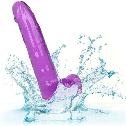 Dildo Queen Realista Morado con Ventosa 20.3 cm