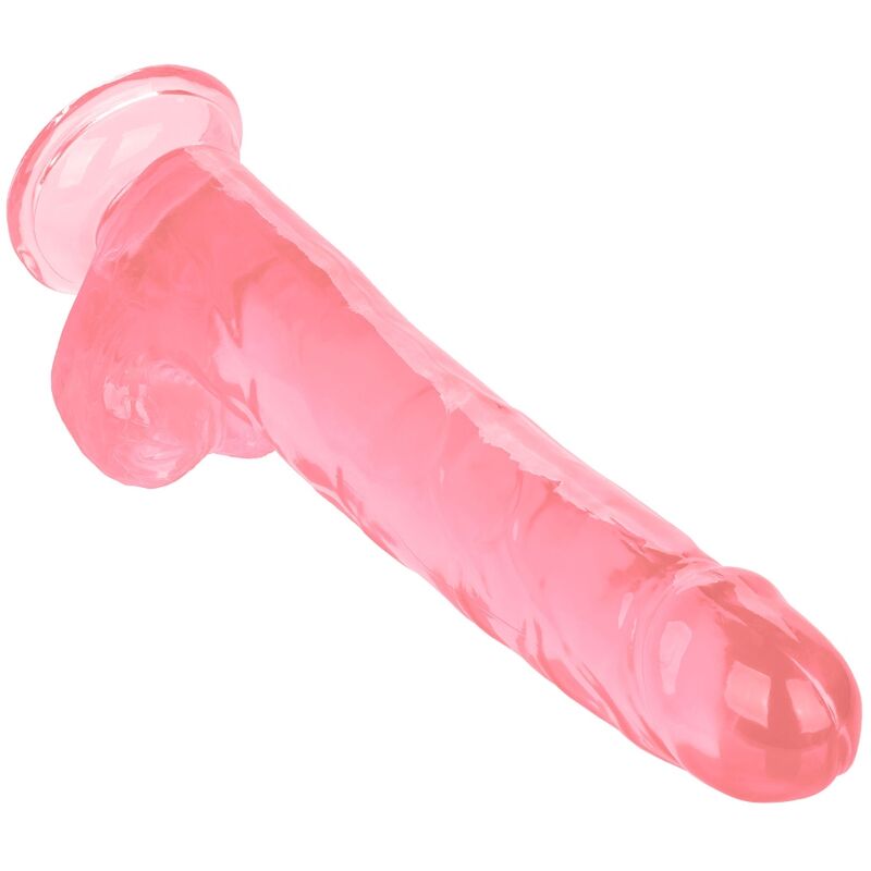 Dildo Realista Size Queen Rosa con Ventosa y 25.5 cm