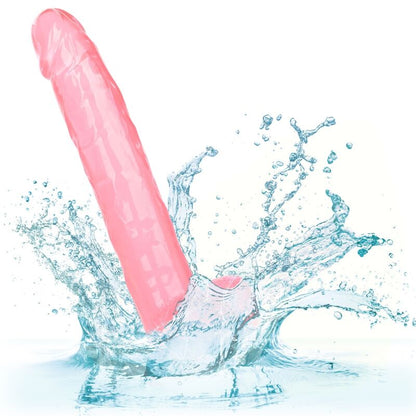 Dildo Realista Size Queen Rosa con Ventosa y 25.5 cm