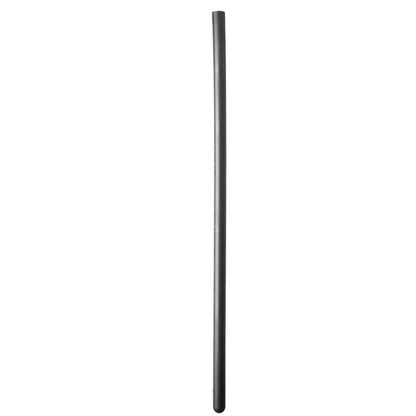 Sonda uretral ALL BLACK de silicone flexível de 8mm, para exploração e prazer íntimo.