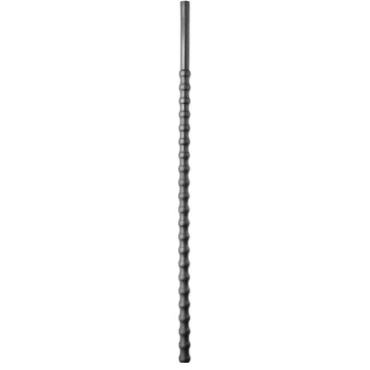 Sonda uretral ALL BLACK de silicone flexível 8/10 MM para exploração e prazer seguro.