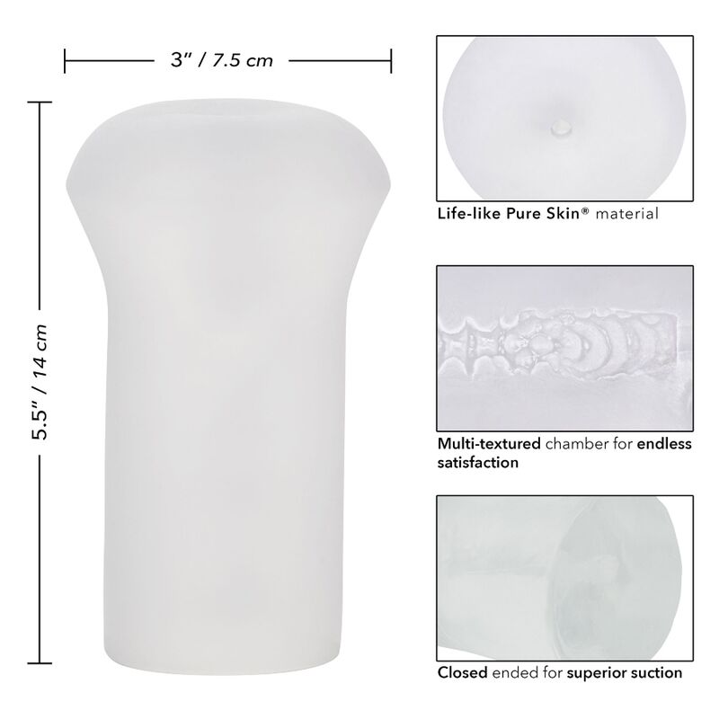 Masturbador Masculino Boundless Transparente