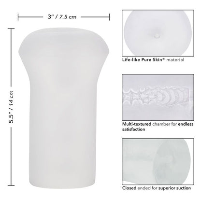 Masturbador Masculino Boundless Transparente