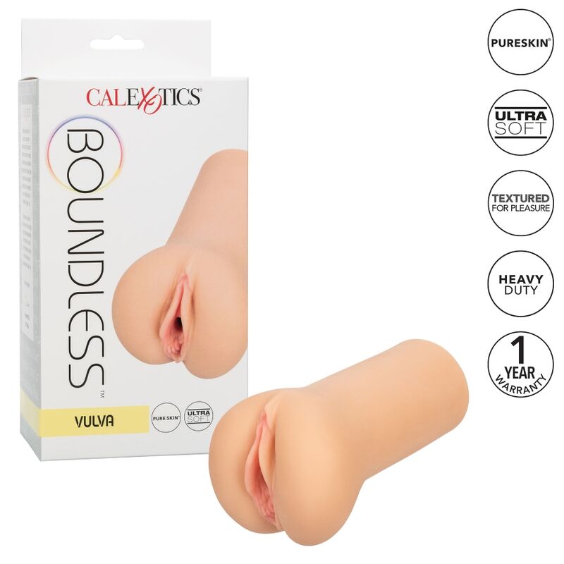 Masturbador Masculino Boundless Vulva Piel Clara