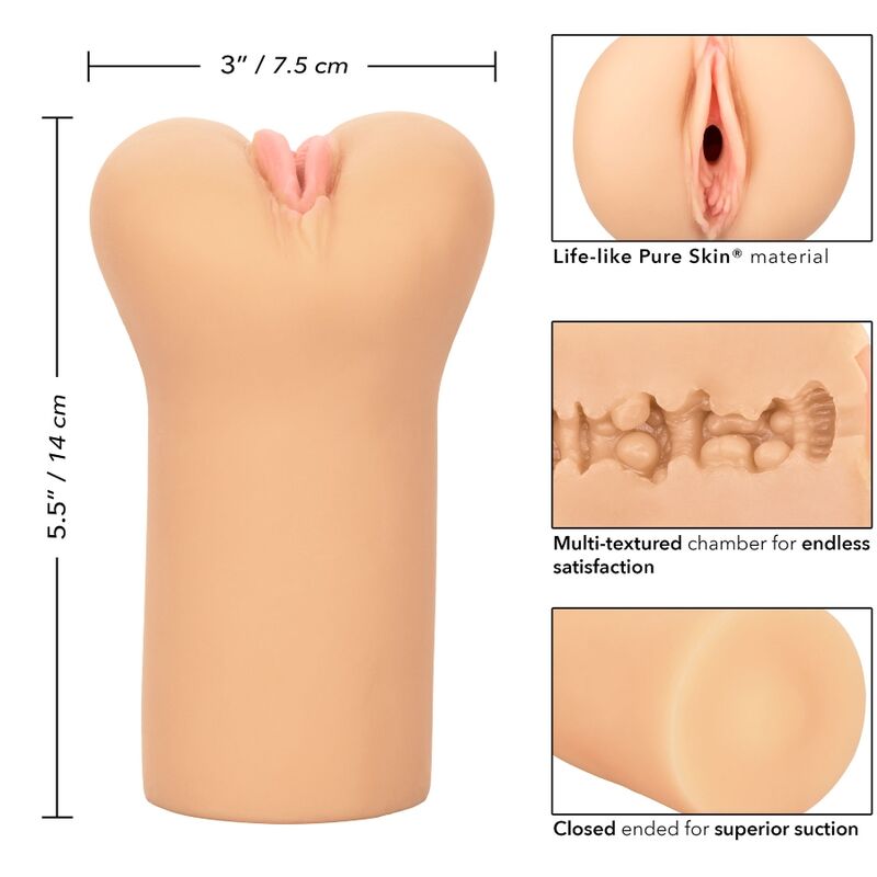 Masturbador Masculino Boundless Vulva Piel Clara