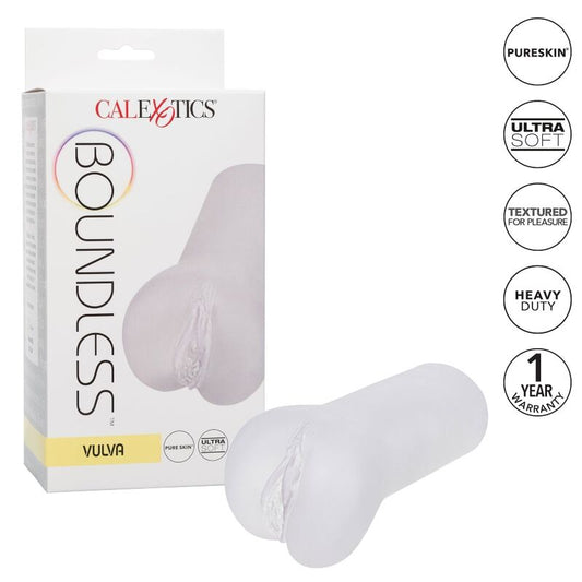 Masturbador de Vulva Boundless Transparente