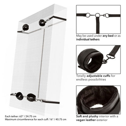 Sistema de Sujeción para Cama Boundless Rojo