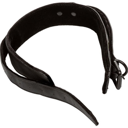 Collar y Correa BDSM Ajustables de Cuero Vegano