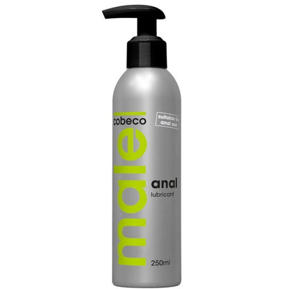Embalagem do Lubrificante Anal Cobeco de 250 ML com textura espessa.