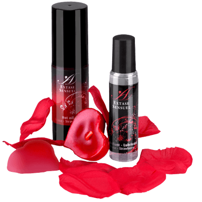 Baúl de Pasión Rojo - Kit Sensual para Parejas