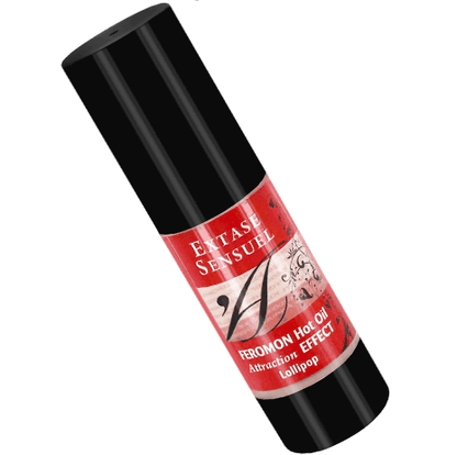 Aceite de Masaje Efecto Calentamiento con Feromonas de Piruleta 30ml