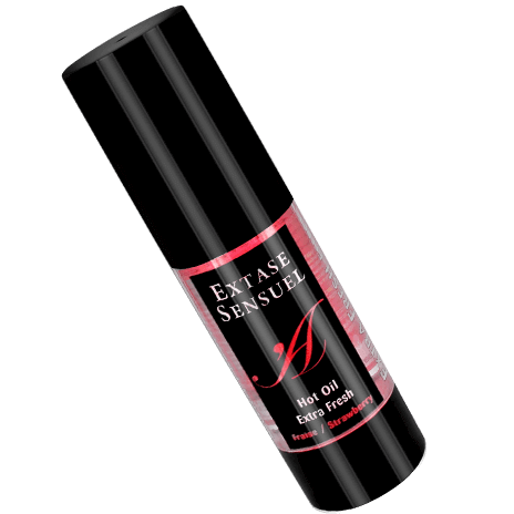Aceite Estimulante de Fresa Calor Viaje 35 ml