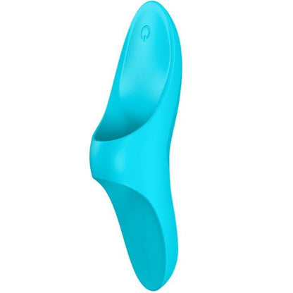 VIBRADOR DE DEDO CON LUZ AZUL