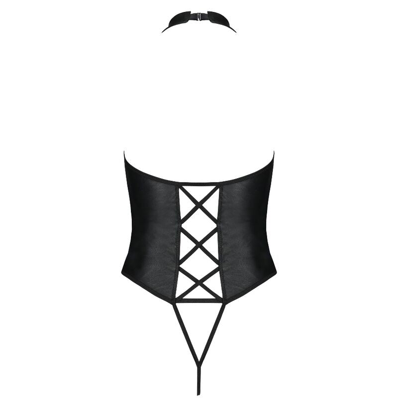 PASIÓN - NANCY BODY CUERO SINTÉTICO S/M