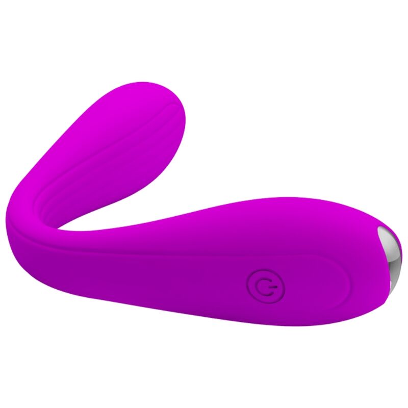 PRETTY LOVE Love Yedda Vibrador Flexível C-shape para estimulação do ponto G e clitóris.