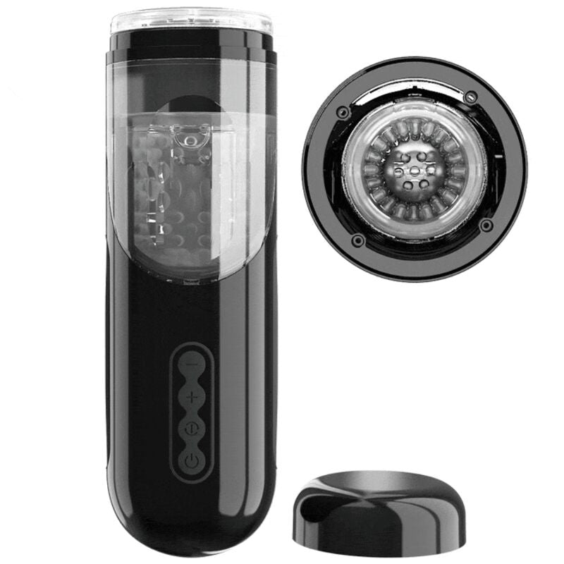 Masturbador masculino multifuncional PRETTY LOVE Lorelei com rotação e impulso.