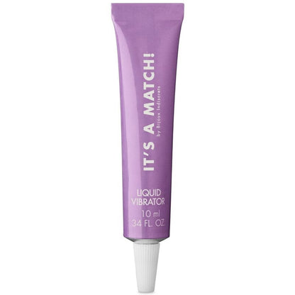 BIJOUX Vibrador Líquido Efeito Calor e Formigamento 10 ML, mostrando a embalagem e o aplicador.