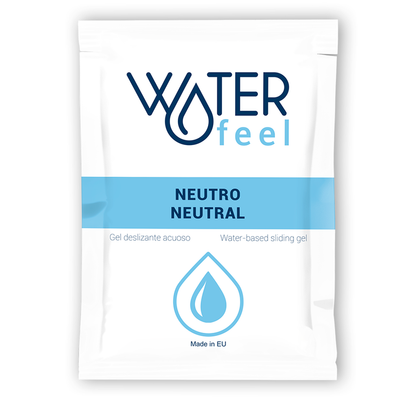 WATERFEEL Gel Deslizante Neutro Base de Água 6ml para lubrificação íntima