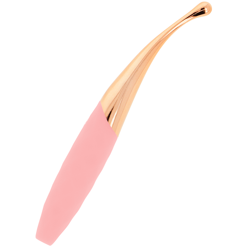 OHMAMA Estimulador de Clitóris Recarregável 36 Modos Rosa, exibindo design e textura.