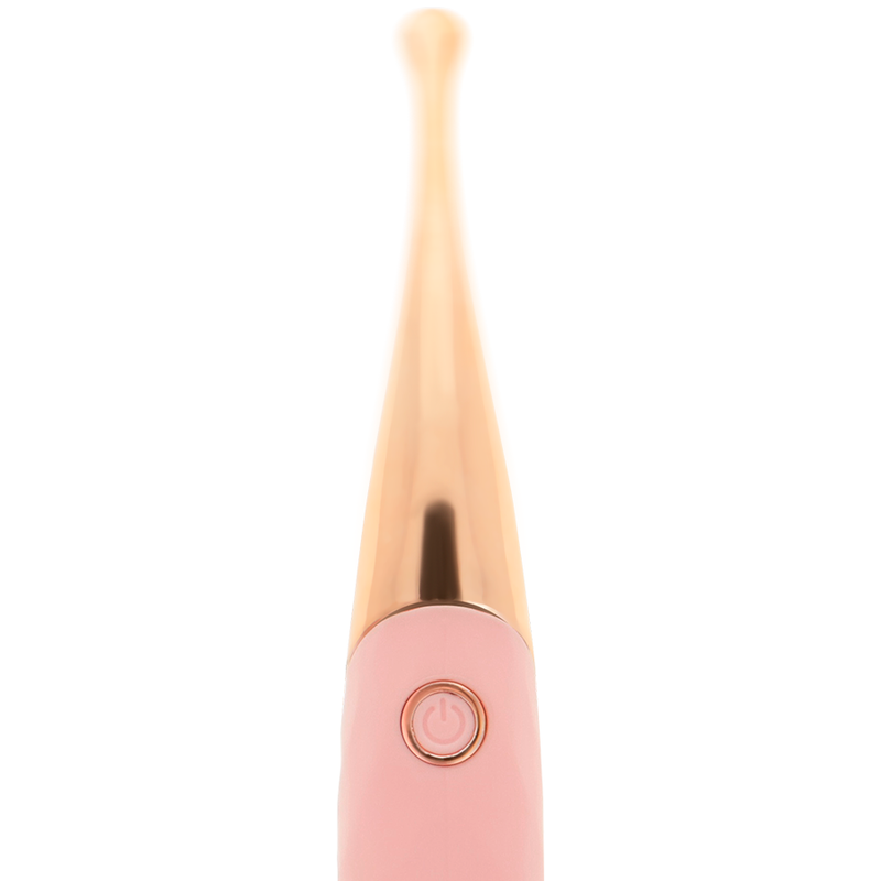 OHMAMA Estimulador de Clitóris Recarregável 36 Modos Rosa, exibindo design e textura.