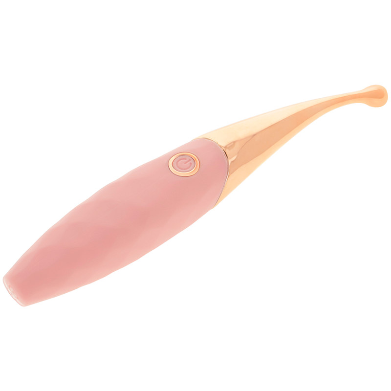 OHMAMA Estimulador de Clitóris Recarregável 36 Modos Rosa, exibindo design e textura.